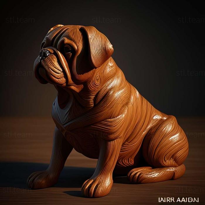 3D model Karakachan dog (STL)